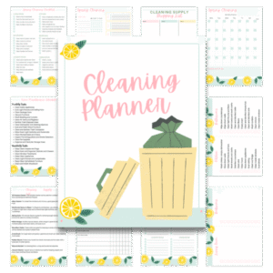 Cover image for cleaning planner